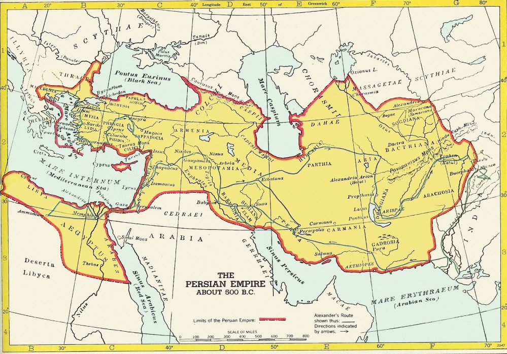 Allison Sermarinis Maps Of The Ancient World Ancient Persiamap
