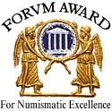 FORVM Award for Nusmismatic Excellence