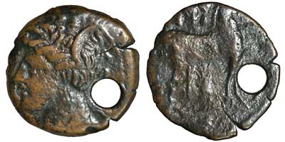Bronze AE16 from Carthage