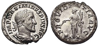 |Maximinus| |I|, |Maximinus| |I| |Thrax,| |20| |March| |235| |-| |Late| |May| |238| |A.D.||denarius|