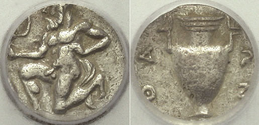 |Certified| |Coins|, |Thasos,| |Thrace,| |c.| |411| |-| |350| |B.C.|, 