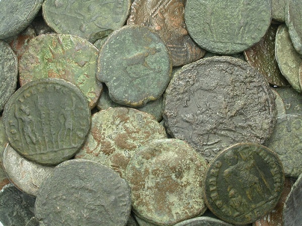 |Roman| |Bulk| |Lots|, |Wholesale| |Lot| |of| |100| |Ancient| |(Mostly| |Late| |Roman)| |Bronze| |Coins|, 