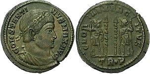 |Constantine| |the| |Great|, |Constantine| |the| |Great,| |Early| |307| |-| |22| |May| |337| |A.D.||reduced| |centenionalis|