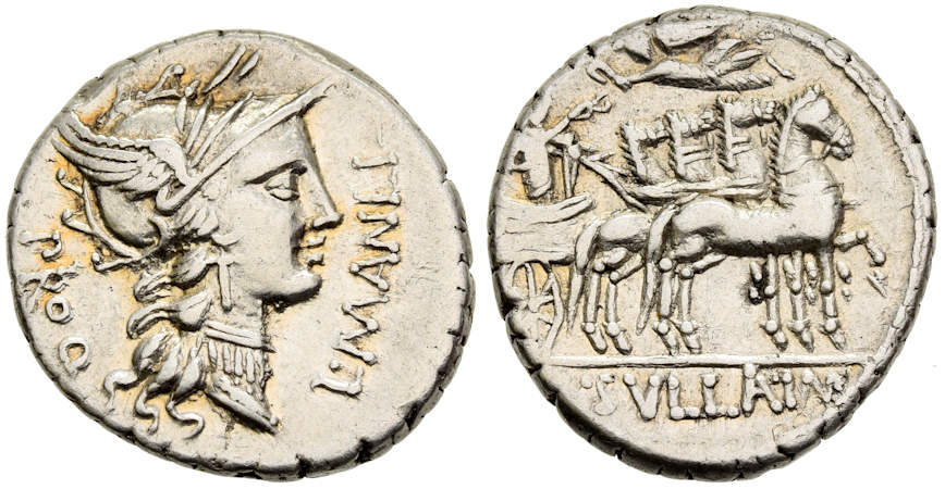|Sulla|, |Roman| |Republic,| |L.| |Sulla| |and| |L.| |Manlius| |Torquatus,| |82| |B.C.|, 