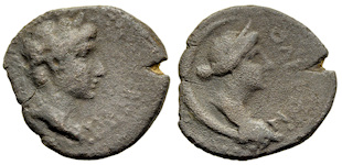 |Cilicia|, |Hadrian,| |11| |August| |117| |-| |10| |July| |138| |A.D.,| |Olba,| |Cilicia||AE| |22|