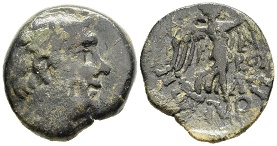 |Consigned| |Returned| |2024|, |Pompey| |the| |Great,| |Soli-Pompeiopolis,| |Cilicia,| |66| |B.C.| |-| |1st| |Century| |A.D.||AE| |20|