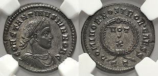 |Constantine| |II|, |Constantine| |II,| |22| |May| |337| |-| |March| |or| |April| |340| |A.D.||centenionalis|