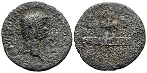 |Claudius|, |Claudius,| |25| |January| |41| |-| |13| |October| |54| |A.D.,| |Ancient| |Counterfeit| |Denarius||denarius|