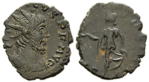 |Tetricus| |I|, |Romano-Gallic| |Empire,| |Tetricus| |I,| |Mid| |271| |-| |Spring| |274| |A.D.||antoninianus|